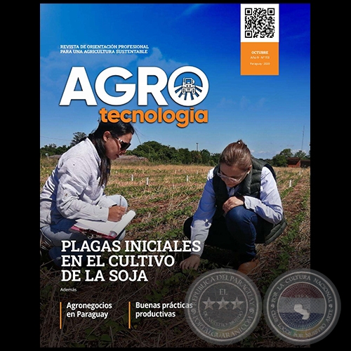 AGROTECNOLOGÍA – REVISTA DIGITAL - OCTUBRE - AÑO 9 - NÚMERO 113 - AÑO 2020 - PARAGUAY